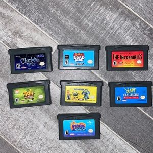 Game boy Advance Video Games 7 For Sale $60